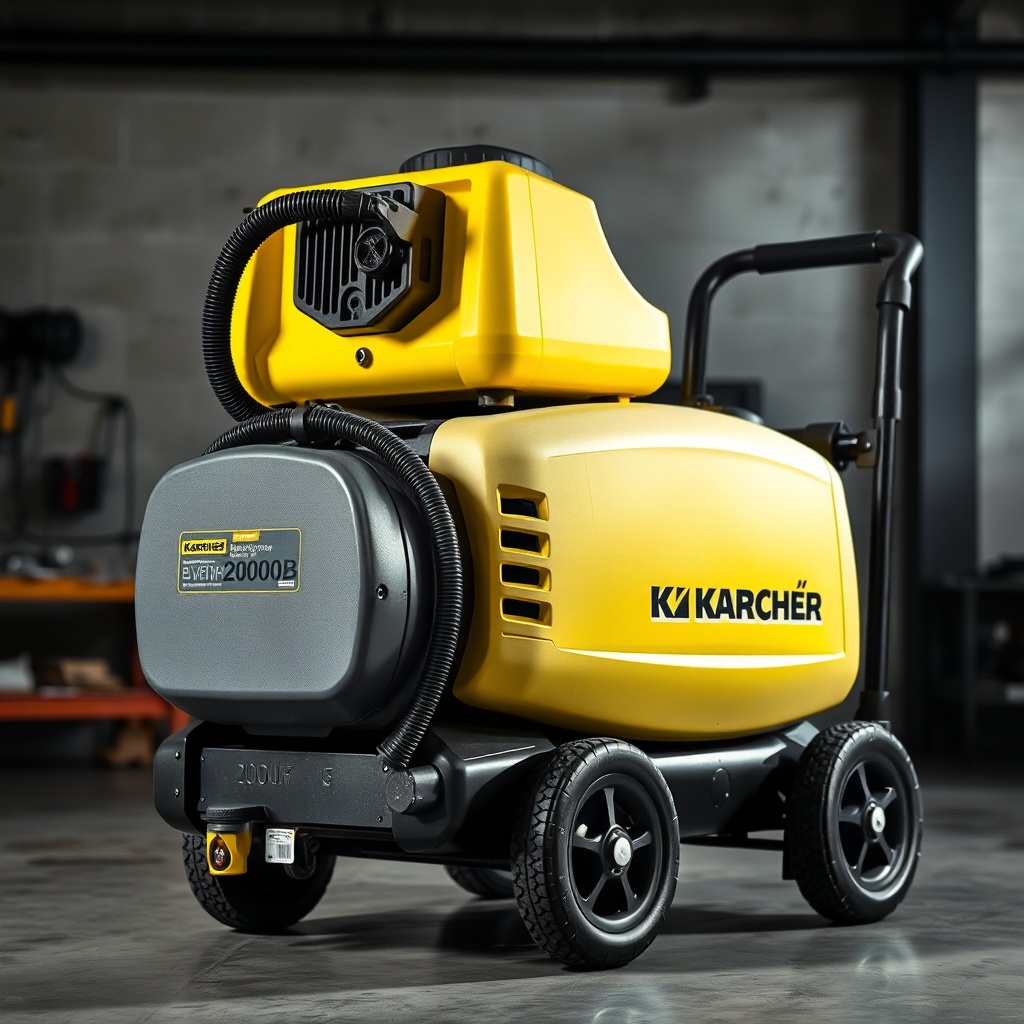 Karcher Vario 2000B kompresörünün genel görünümü